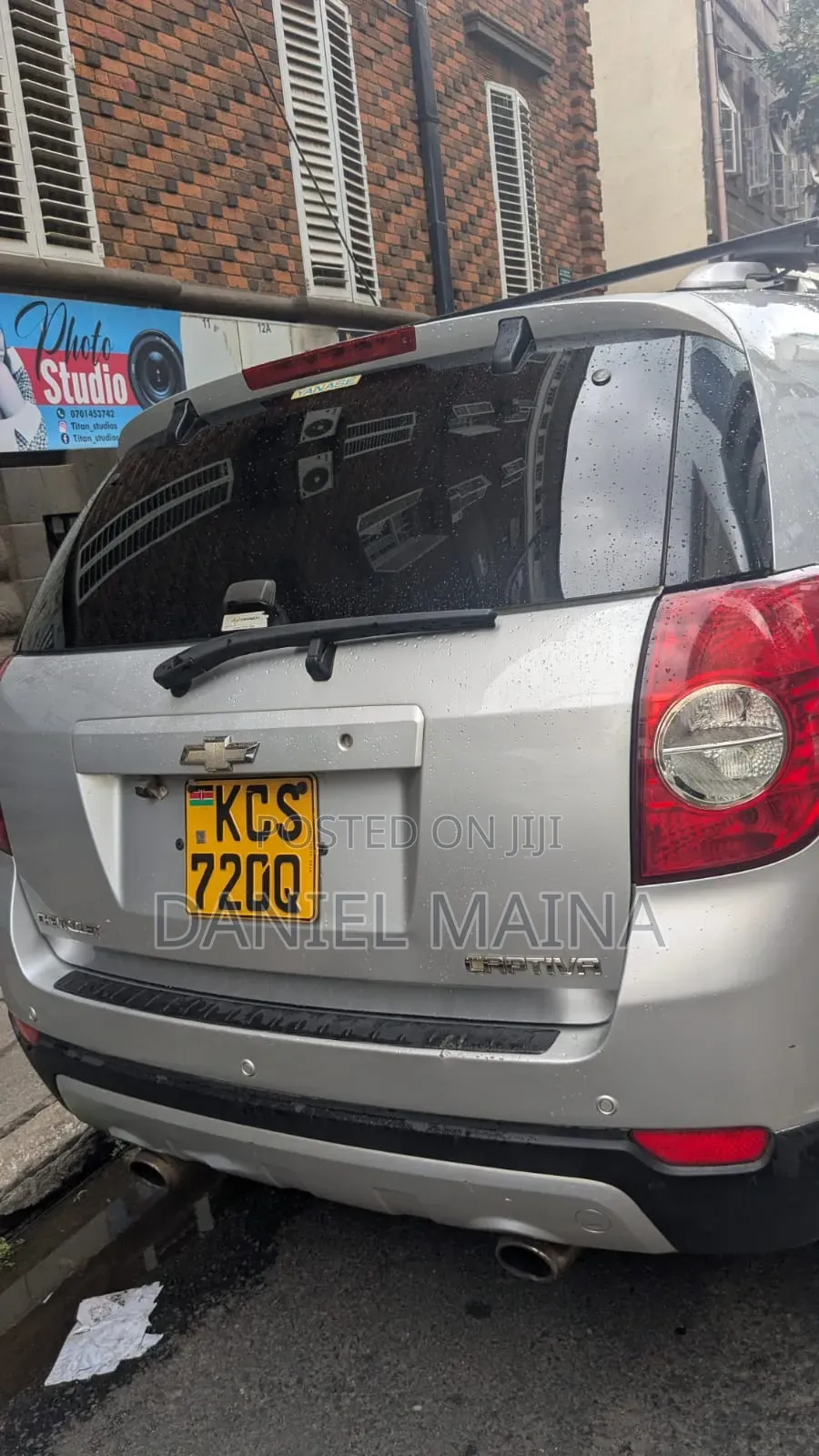 Chevrolet Captiva 2013 Silver