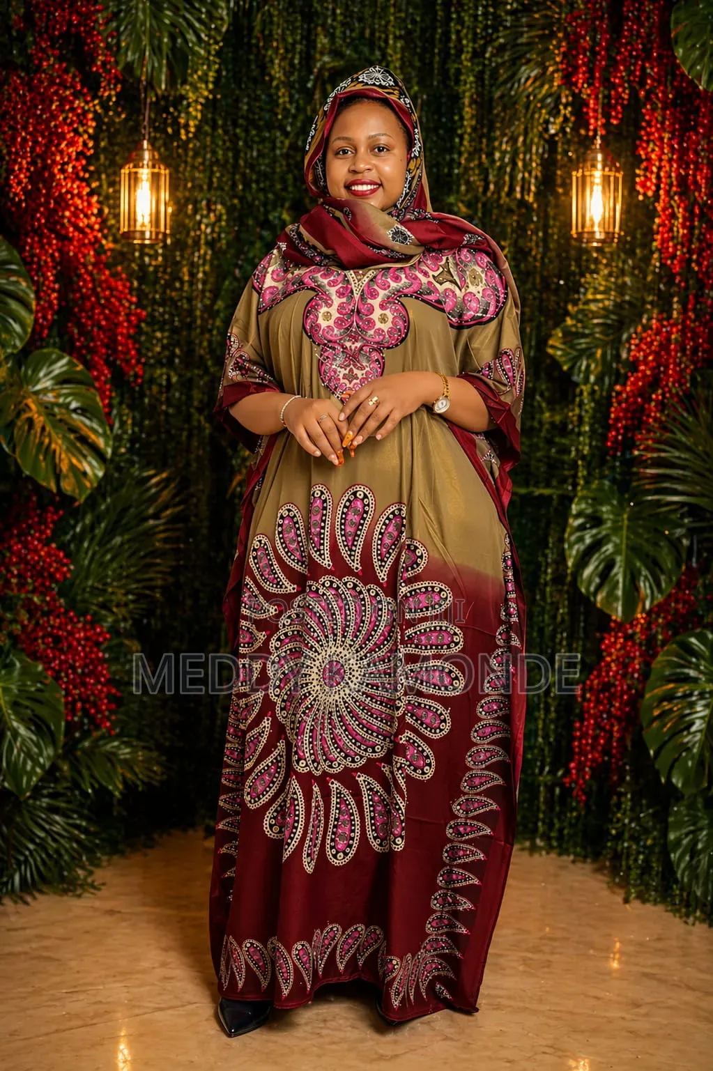 African Cotton Long Dresses