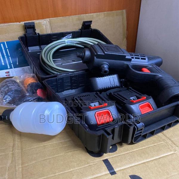 Rechargeable Power Washer for Cars – Portable Cordless Cleaning Tool W