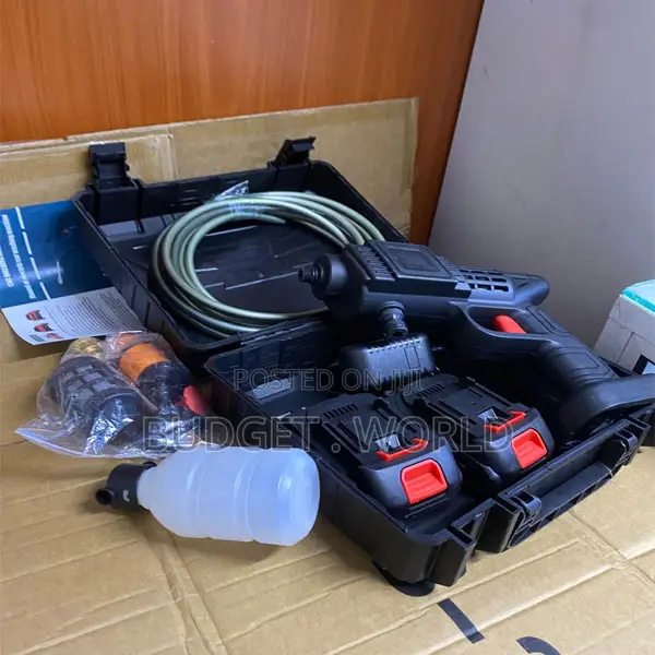Portable Rechargeable Car Pressure Cleaner – Wireless Washer With Dual