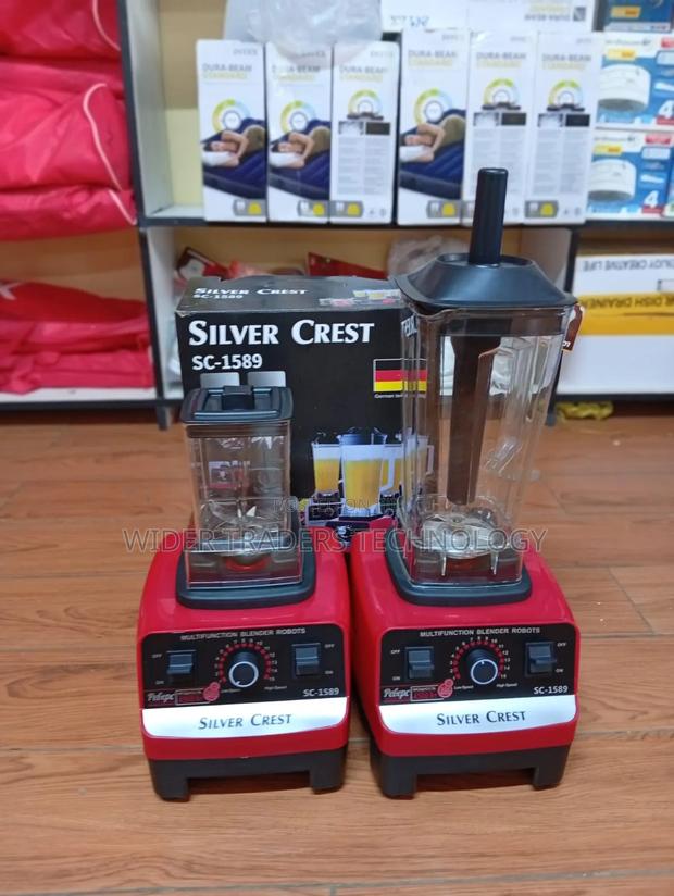 Silver Crest Sc-1589 2-in-1 Heavy-Duty Commercial Blender With a 4500
