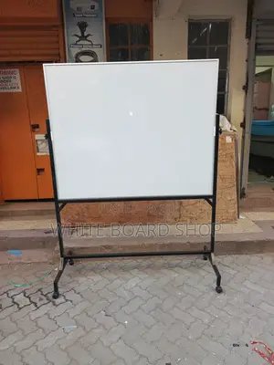 Heavy Duty Free Standing Whiteboard 4ft X 4ft –Mobile Display Board