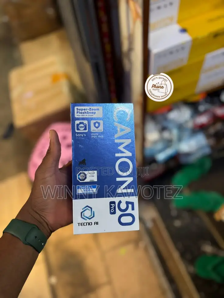 New Tecno Camon 50 Pro 256 GB Gray