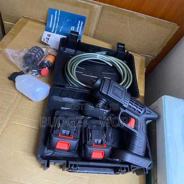 Rechargeable Portable Car Wash Gun With 2 Batteries – Cordless High Pr