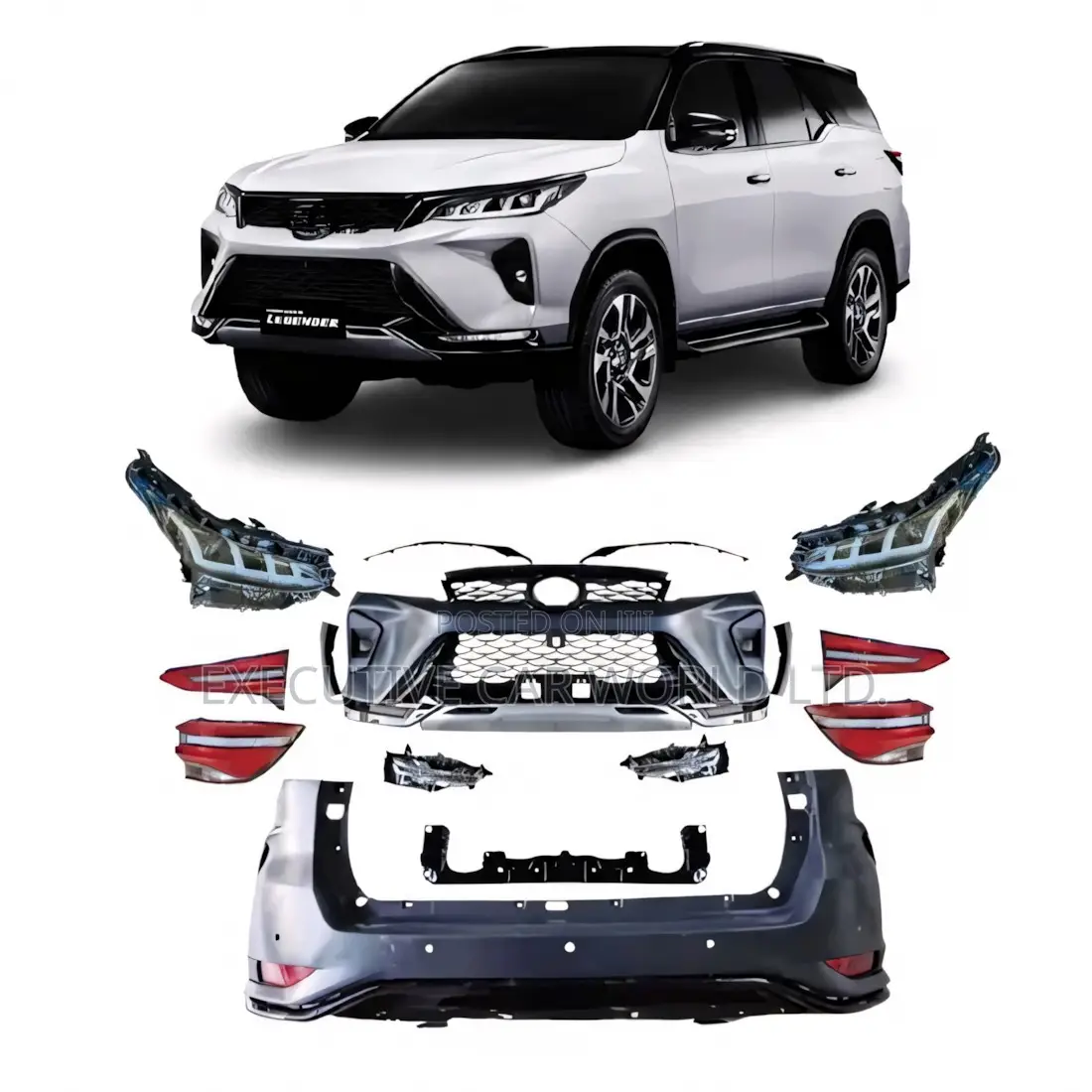 Toyota Fortuner Gr-sport Facelift Kit