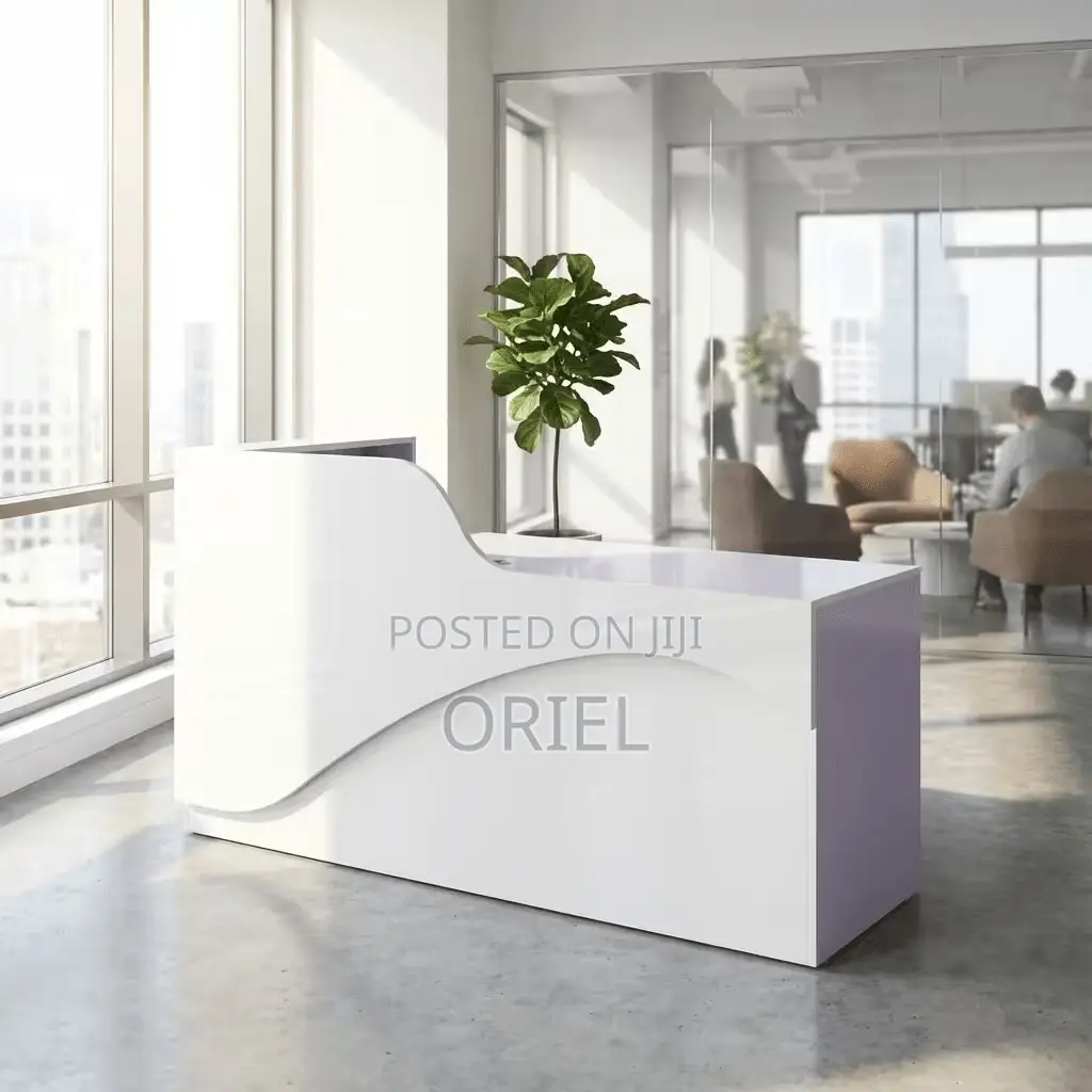 Office Desk : Front Office Reception Desk 1.6m