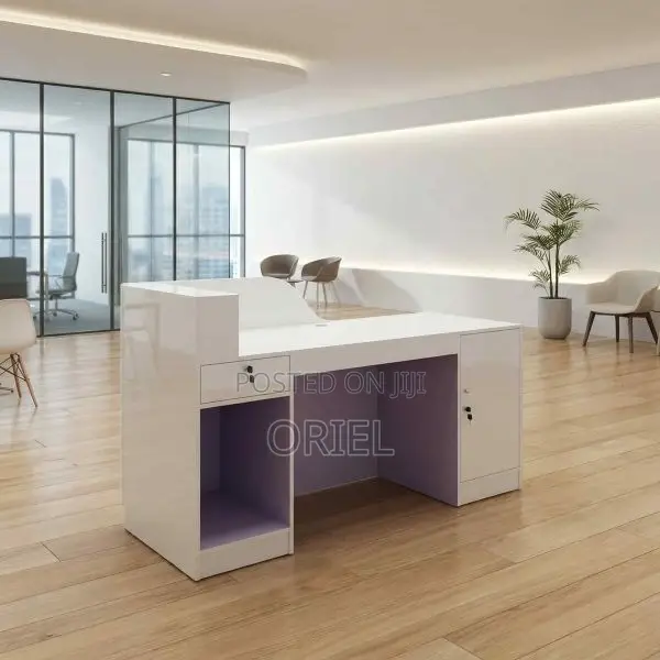 Office Desk : Front Office Reception Desk 1.6m