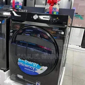 Samsung Washing Machine 21kg and 12kg Dryer Steam Inverter Dd Motor
