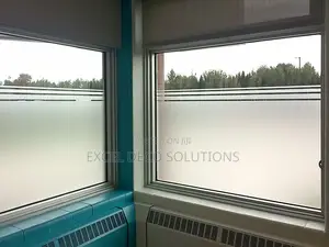 Frosted Film With Modern Decorative Glass Finish