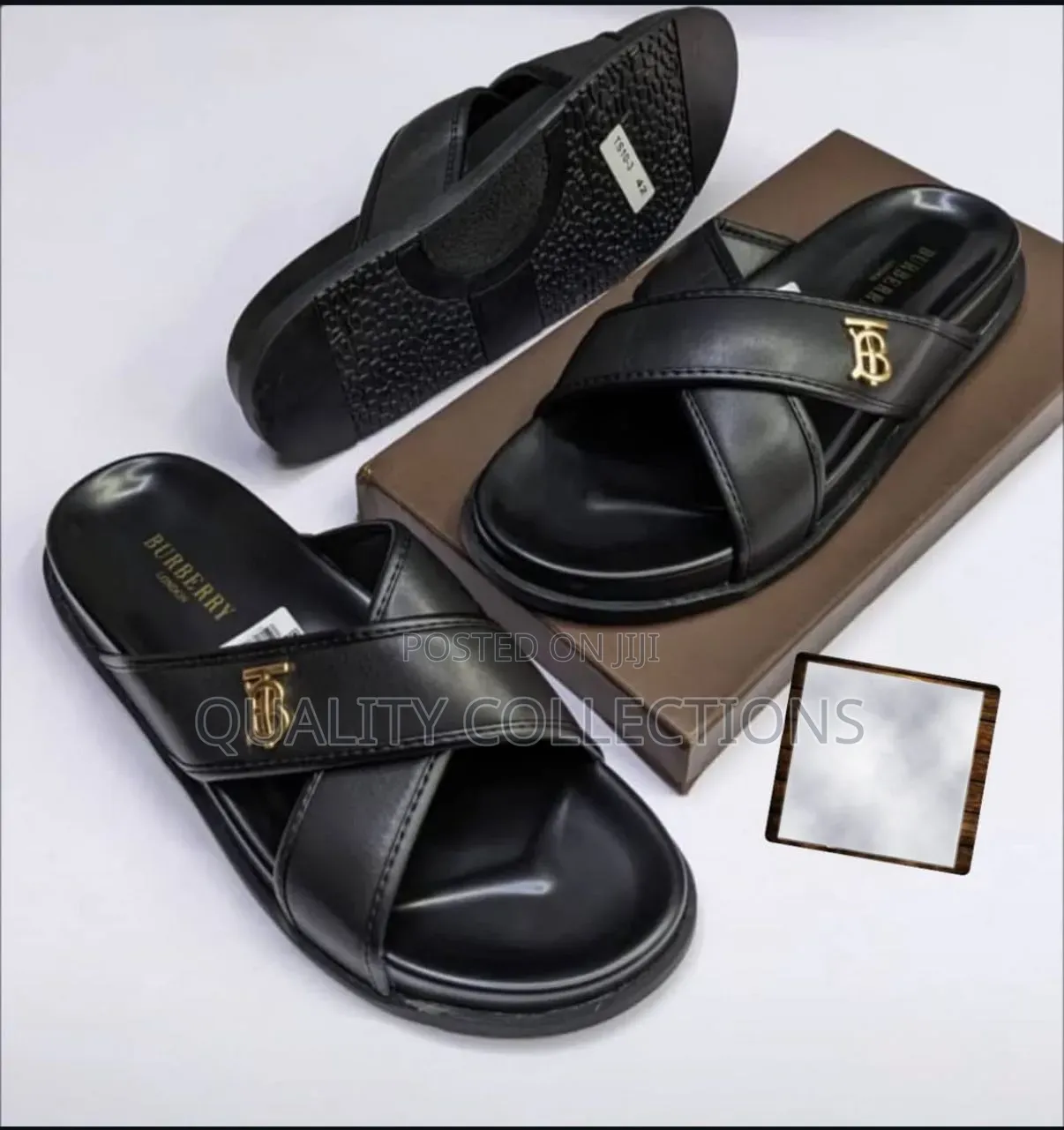 Men Open Shoe Burberry