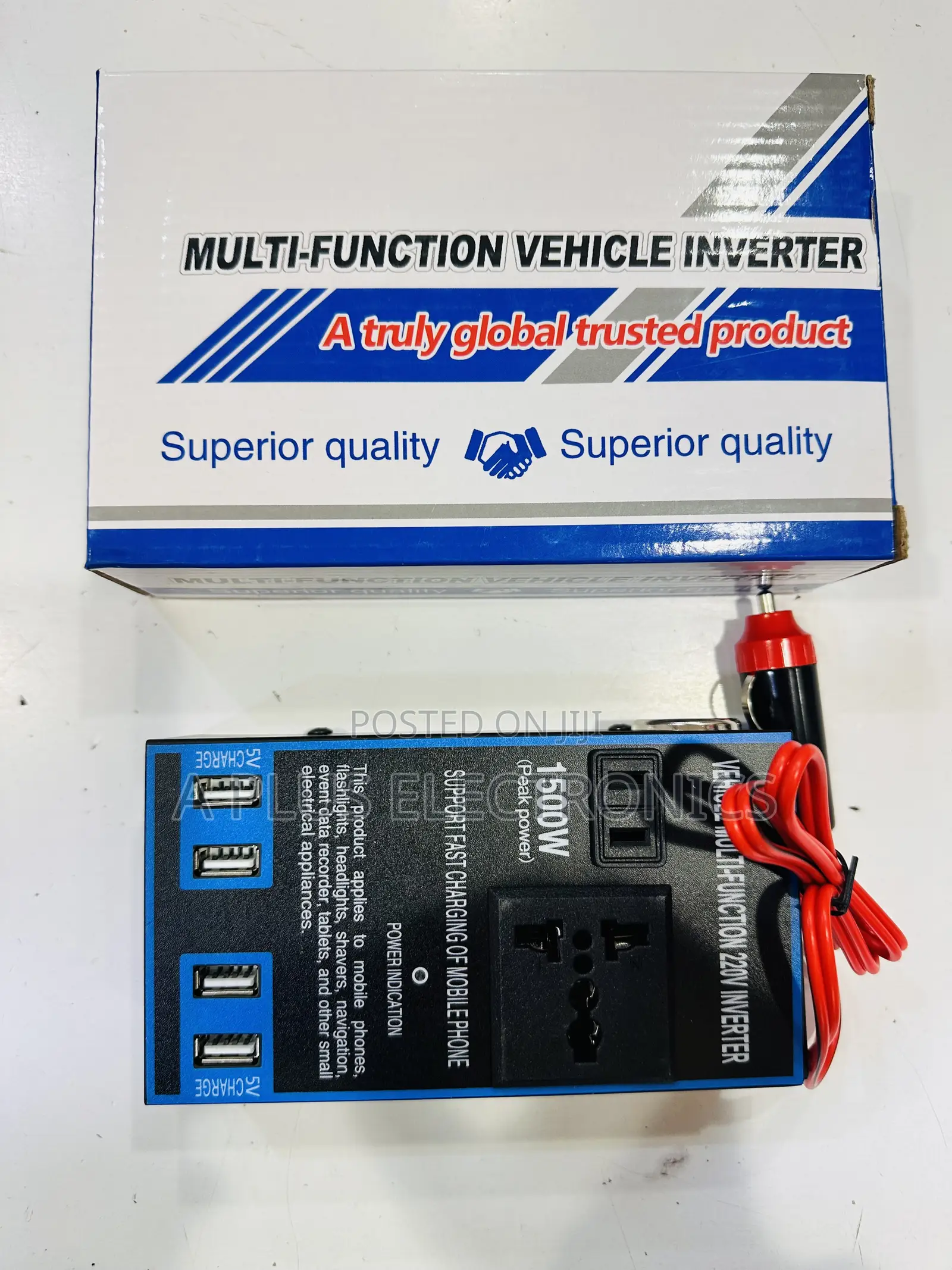 Car Inverter 1500w Fast Charging Power Inverter