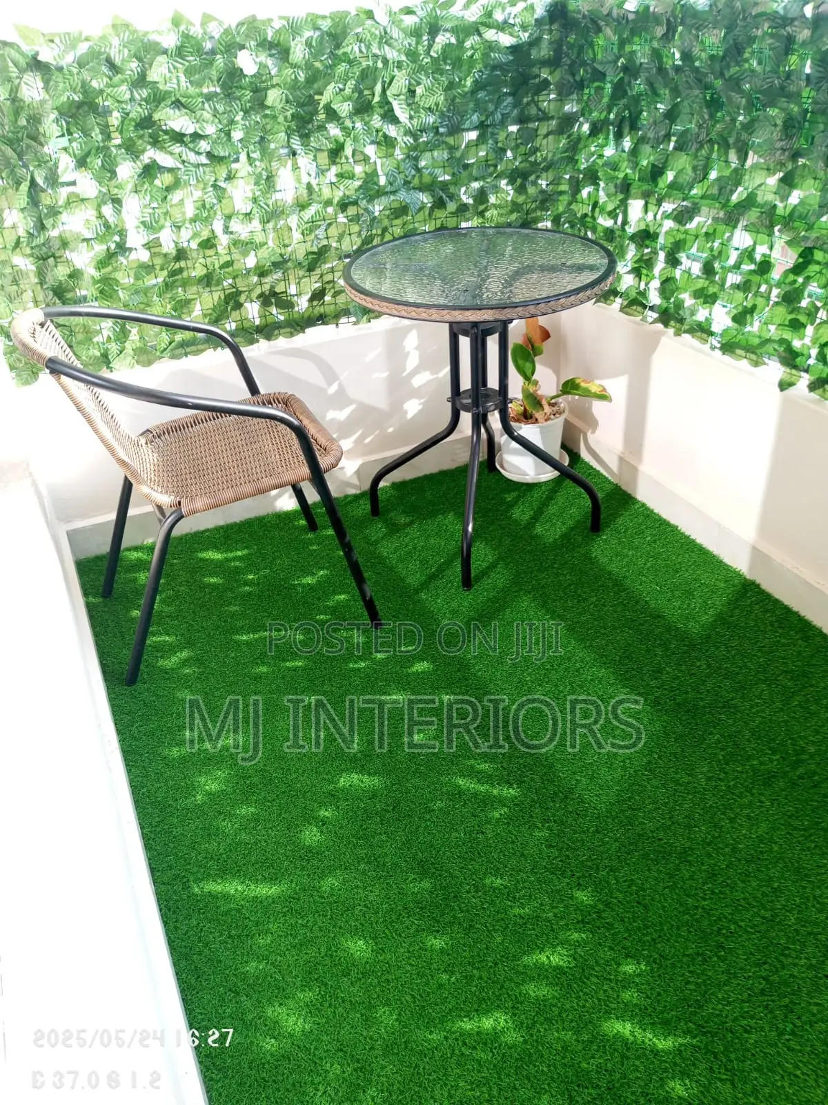 Artificial Turf Carpet Privacy Wall for Modern Homes Kenya