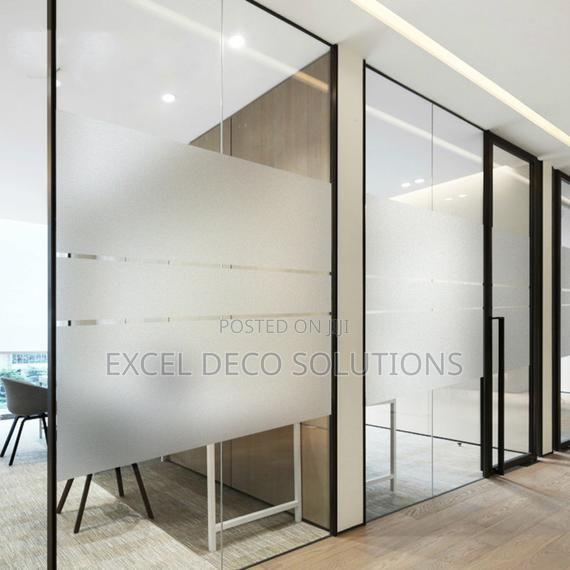 Frosted Film – Corporate Glass Privacy Solution