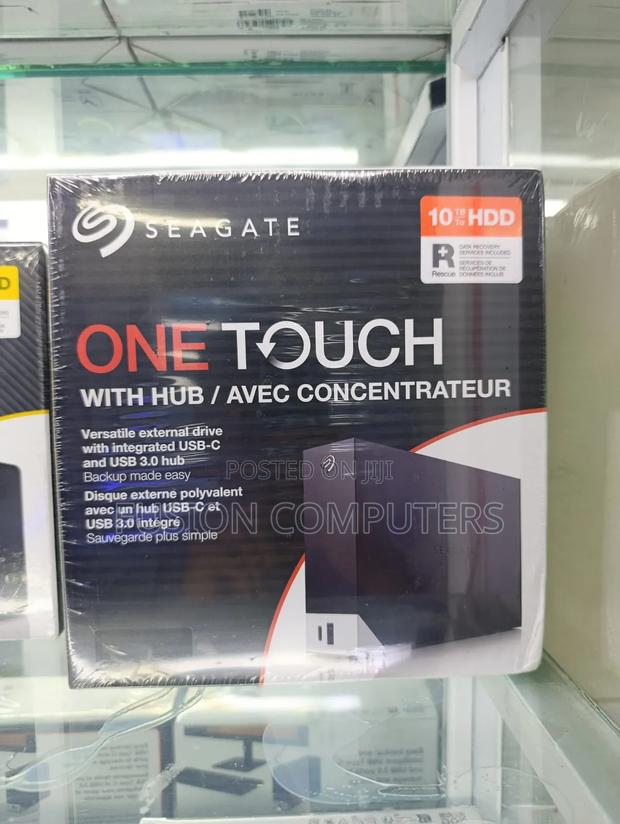 Seagate One Touch 10 Tb With Hub