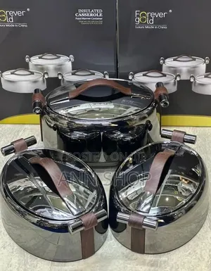 3 Pieces Forever Gold Hotpots