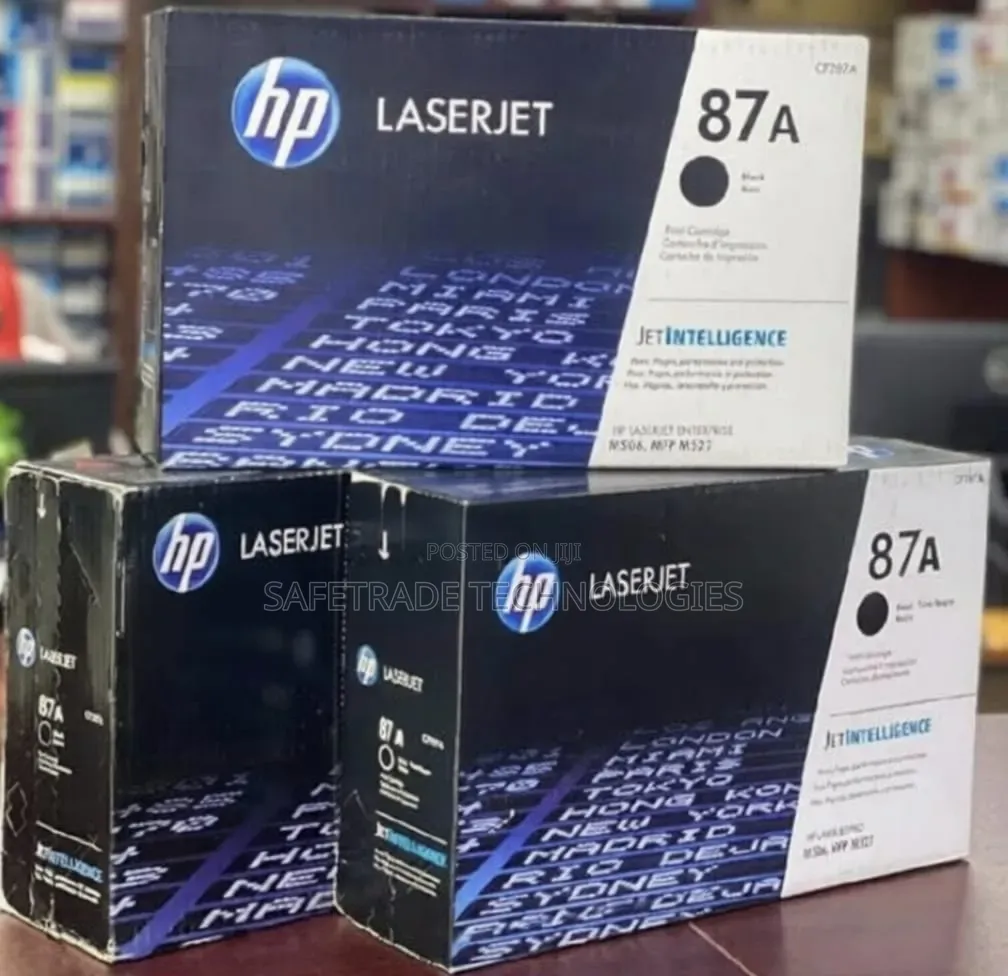 Original 87a Black (Cf287a) Laserjet Toner Cartridge