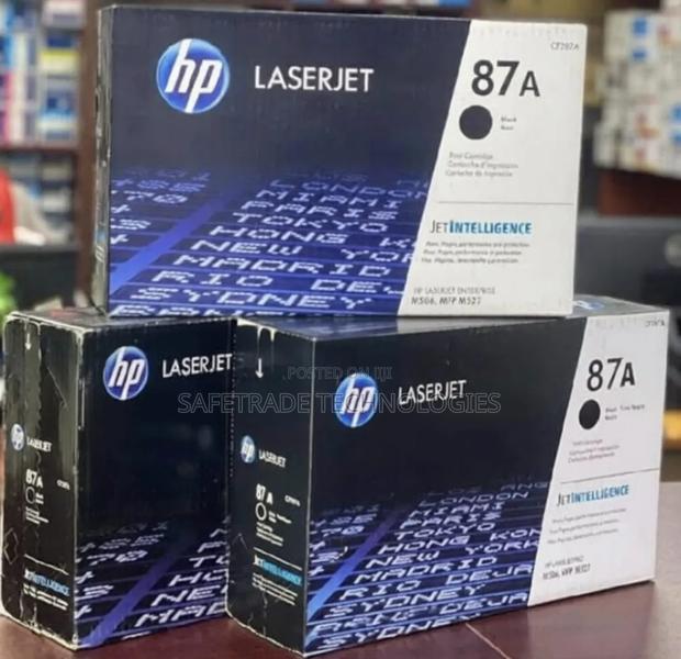 Original 87a Black (Cf287a) Laserjet Toner Cartridge