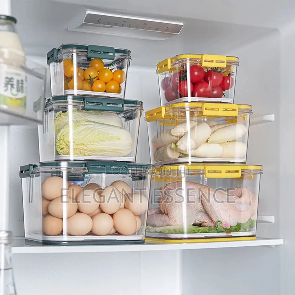 3pcs Stackable Multipurpose Food Storage Containers Organizers