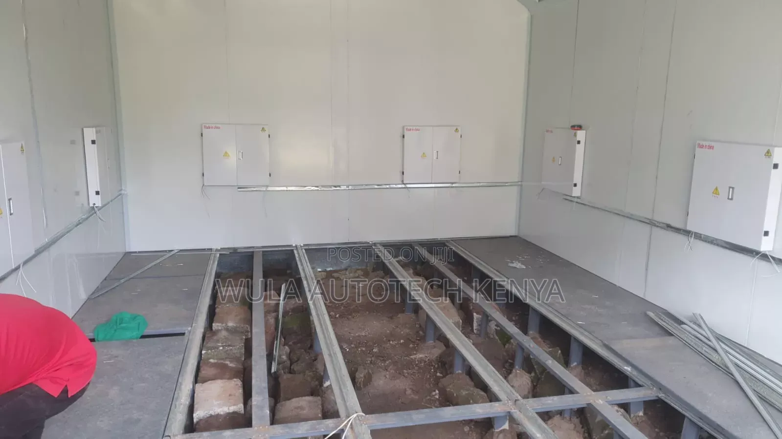 Latest Technology Heavy Duty 380v Power Spray Booth Machine Sunshine