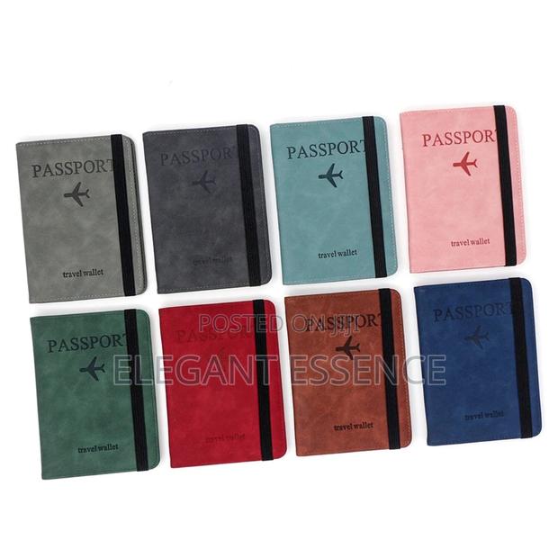 *Passport Holder,Passport Cover With Rfid Blocker Plus Suitcase Tag - thumbnail 4