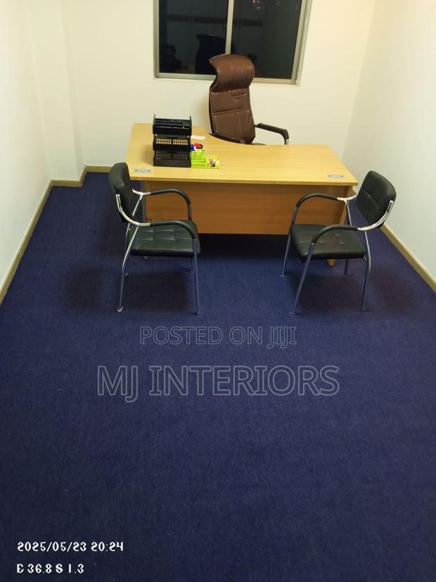 Imported Blue Wall to Wall Carpet Rolls for Offices