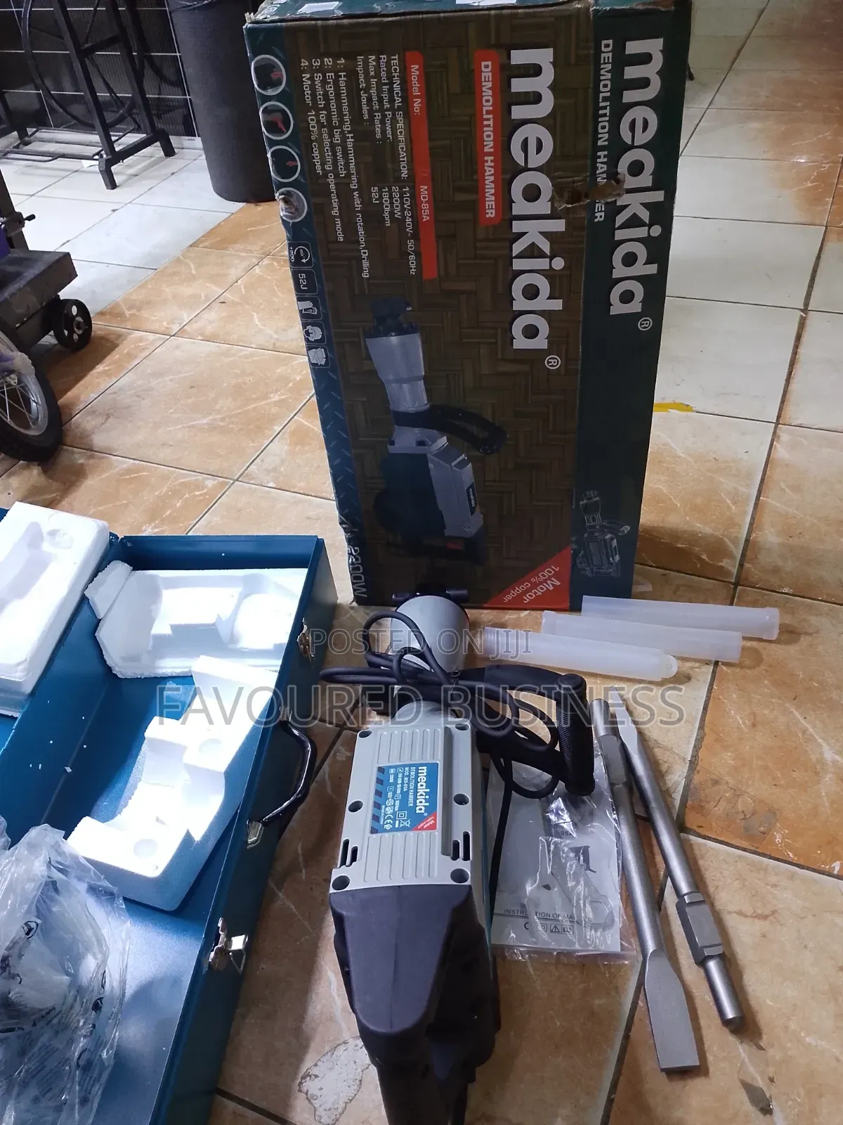 Heavy Duty Meakida 2200w Demolition Hammer/ New Demolition Hammer