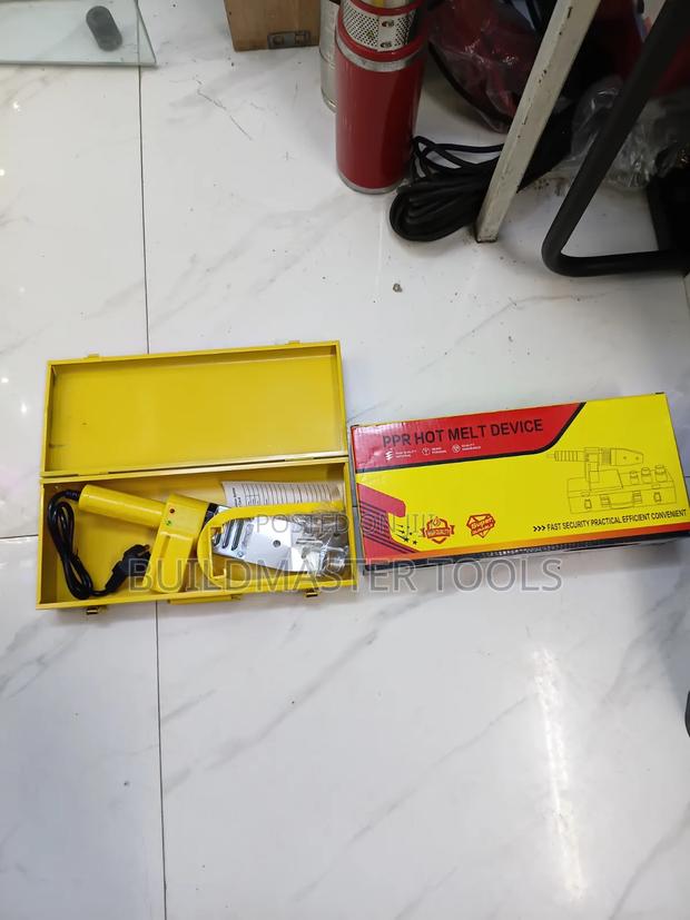 Yellow PPR Hot Melt Pipe Welding Machine - thumbnail 2