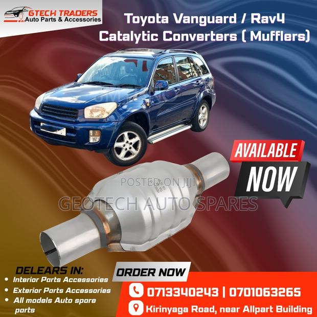 Toyota Vanguard / Rav4 Catalytic Converter(Muffler)– Genuine | Nairobi