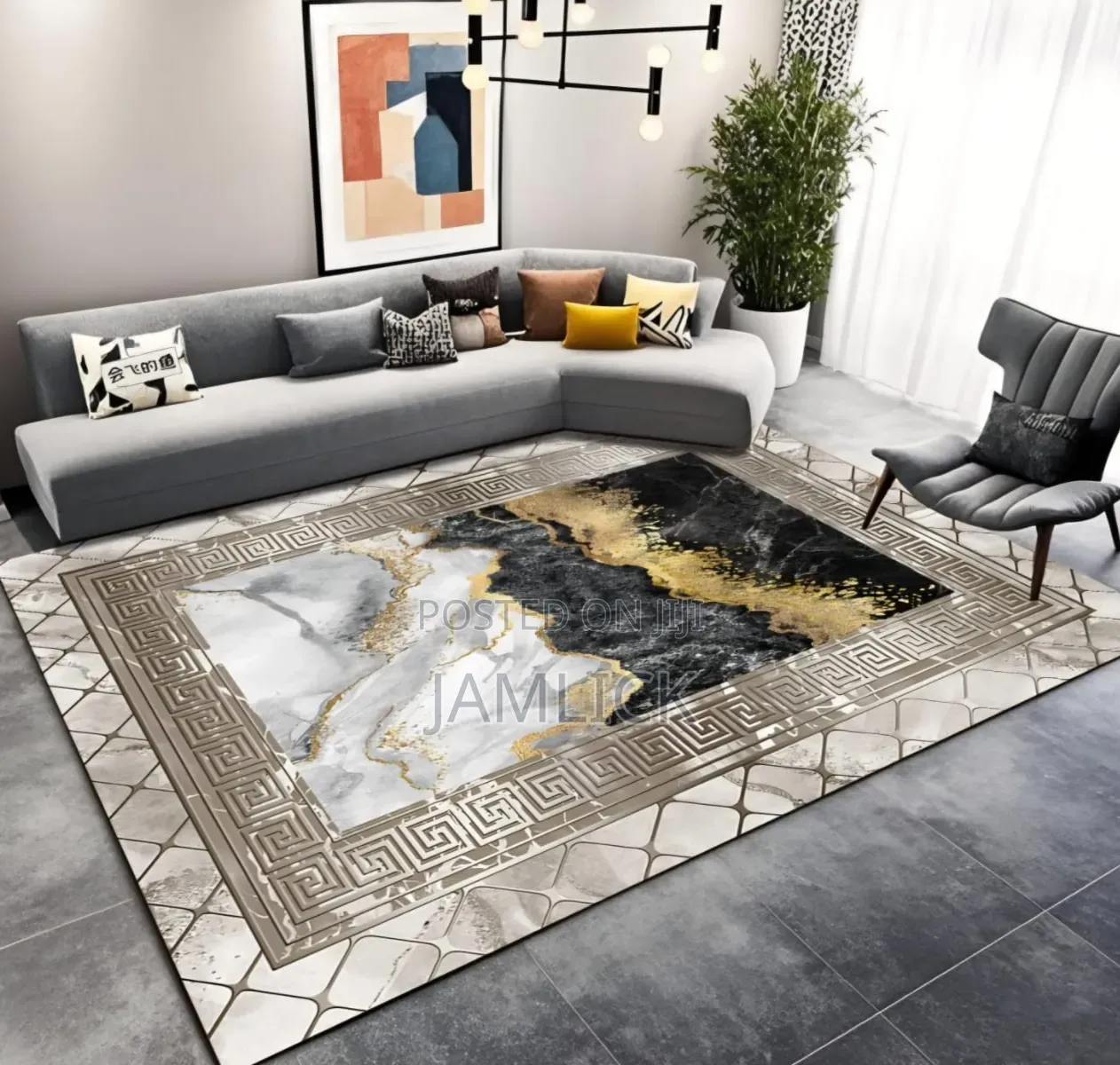 Hd Carpet 7x8 Luxury Soft Floor Rug Living Room - Pt