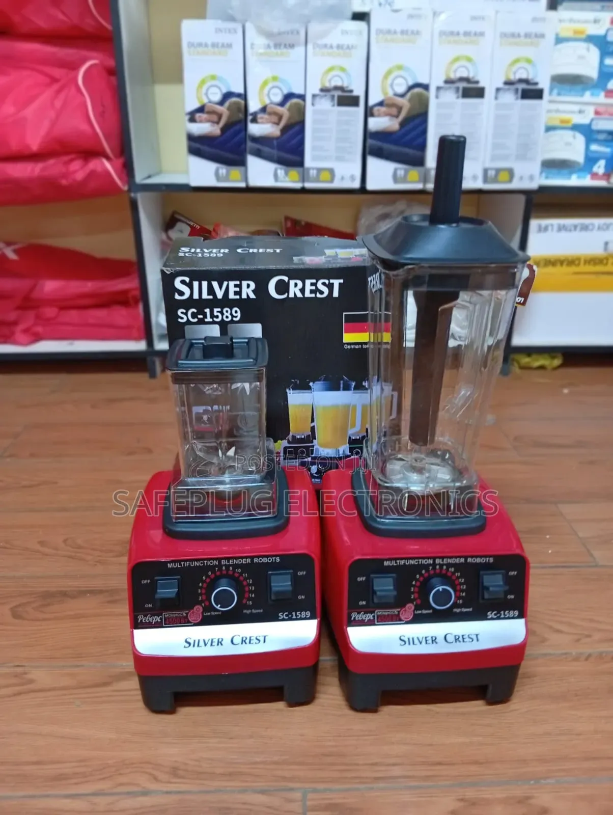 Professional Silver Crest Blender for Home Business Use