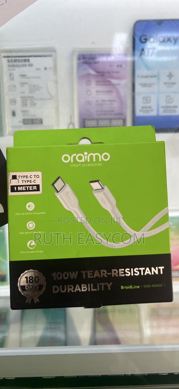 Oraimo 1 Metre Type C to C Usb Cable