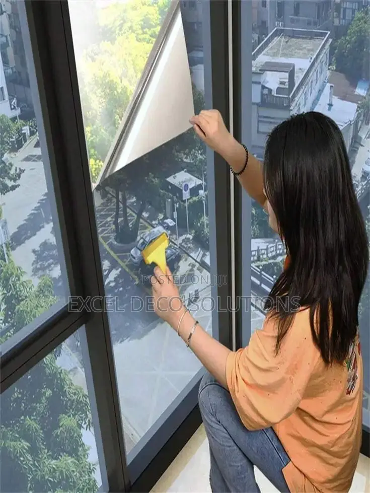 Reflective Film With Stylish Daytime Privacy Finish