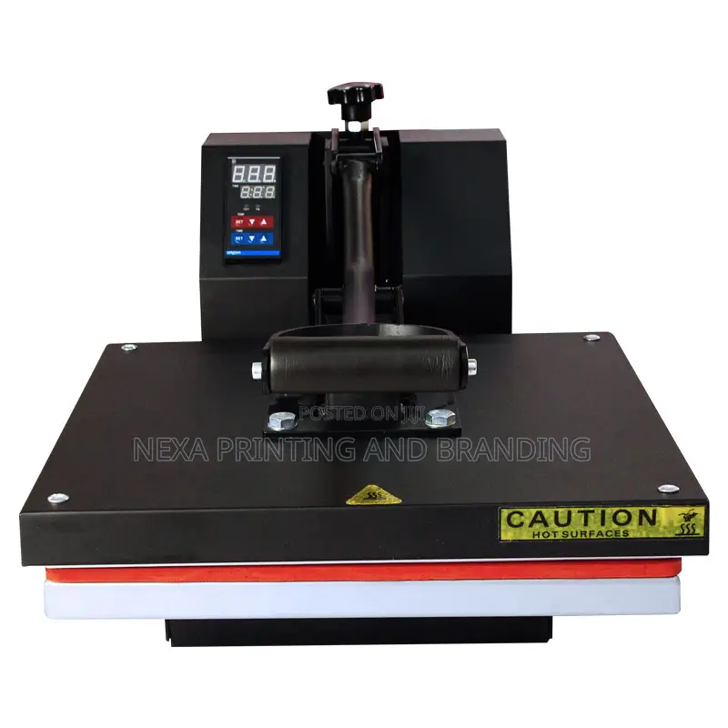 New Arrival Flatbed 38by38cm Heat Press Machine for T-Shirts Garment