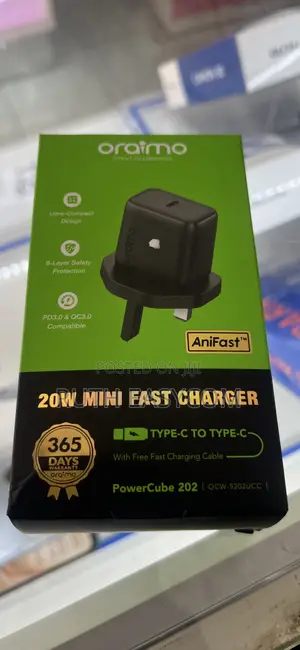 Oraimo 20w Charger