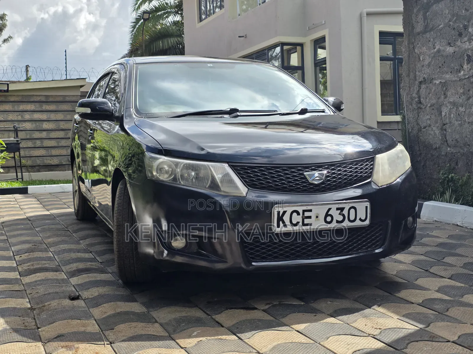 Toyota Allion 2008 Black