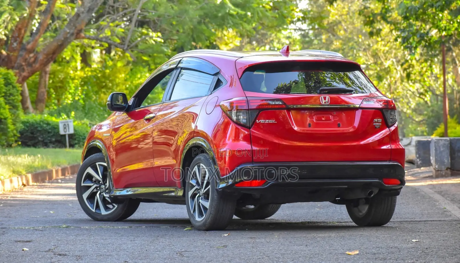 Honda Vezel 2019 Red