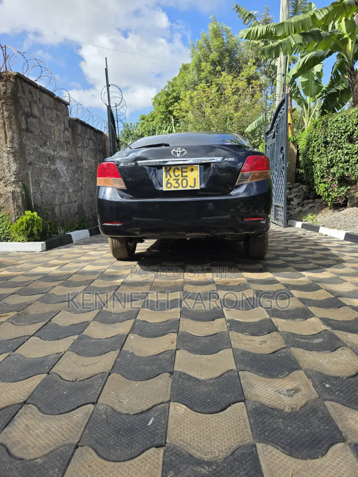 Toyota Allion 2008 Black