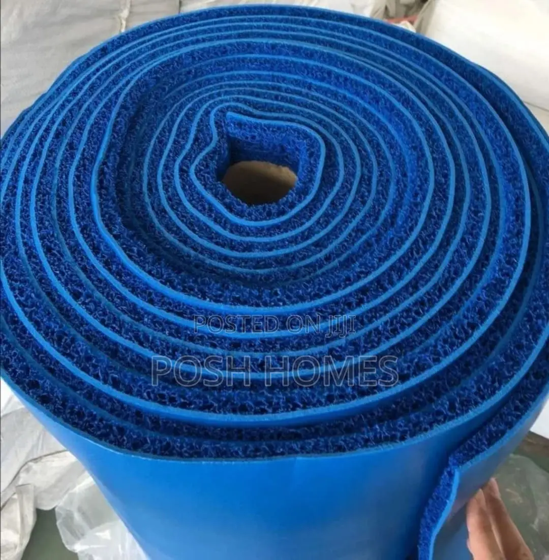 Blue PVC Anti Slip Carpets