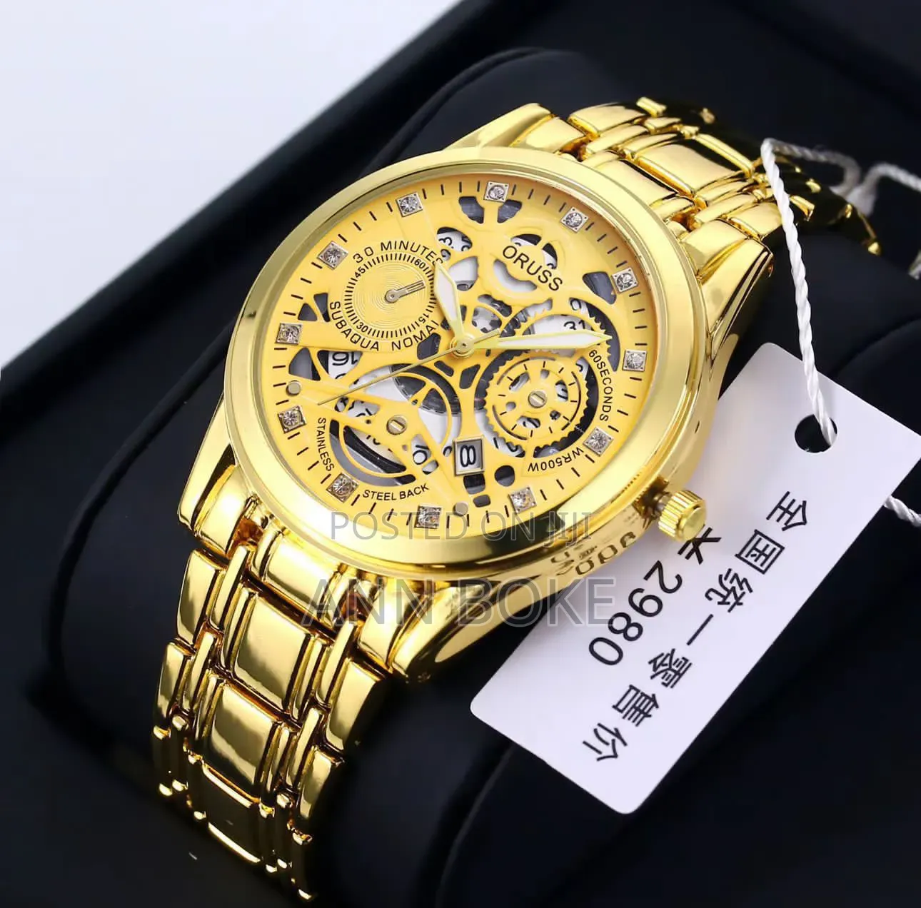 Restocked!! Oruss Gents Watch