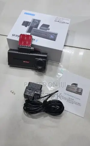 Ubox Pro Front Rear Dual Camera Car DVR With Night Vision
