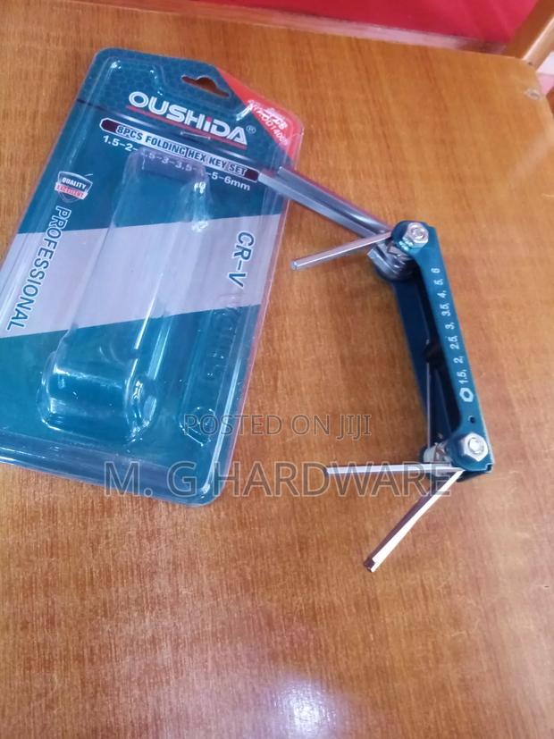 Oushida Folding Hex Key Set - thumbnail 2