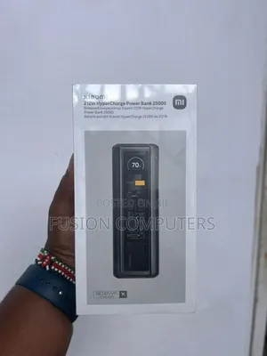 Xiaomi 212w Hypercharge Power Bank 25000 Mah.