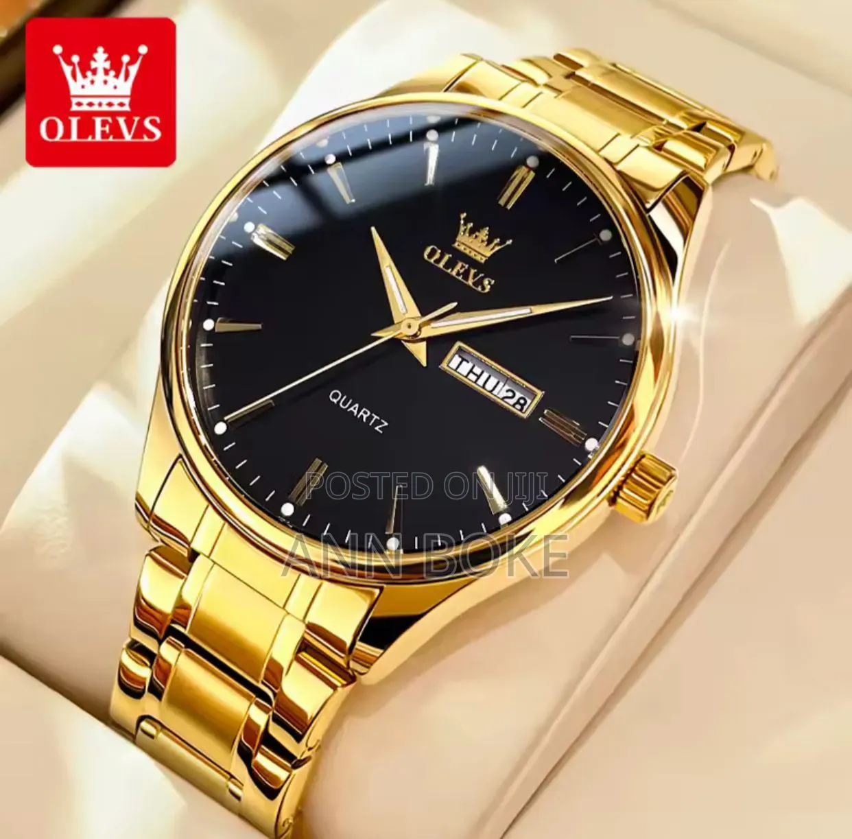 Restocked Olevs Gents Watch #6898