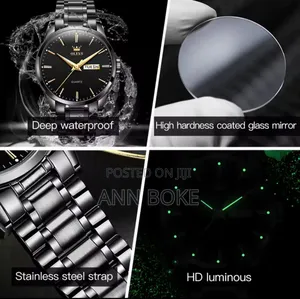 Restocked Olevs Gents Watch #6898