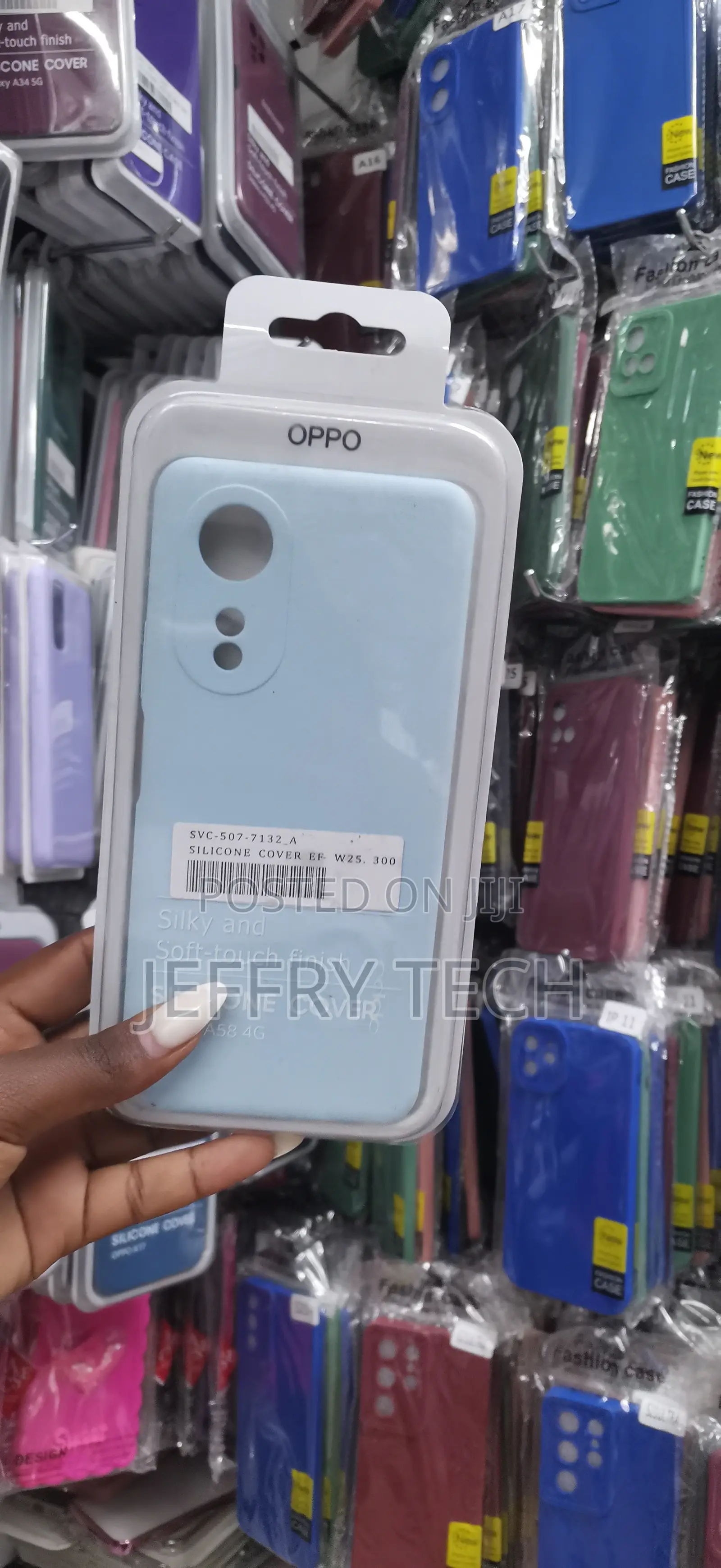 Oppo A58 Liquid Silicone Phone Case