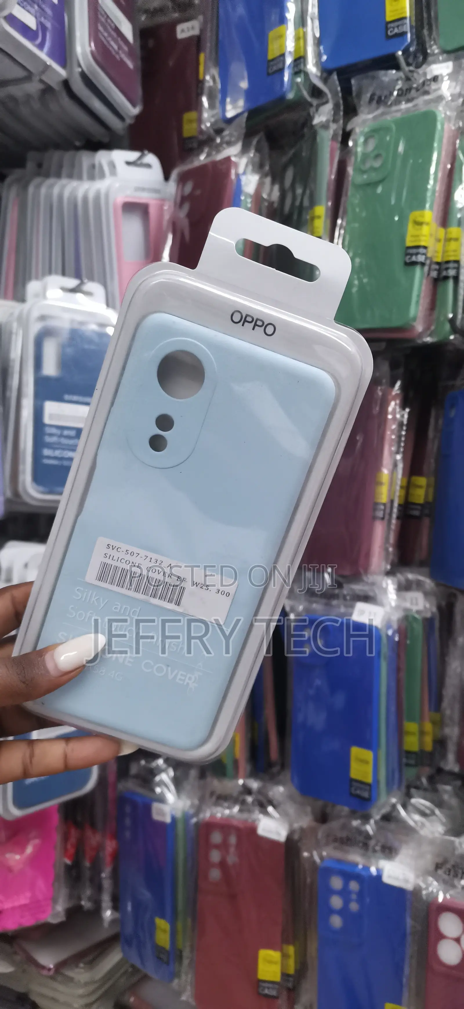 Oppo A58 Liquid Silicone Phone Case