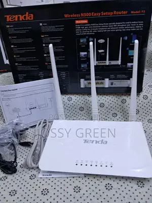 Tenda F3 300mbps Wireless Router With 3 Antennas
