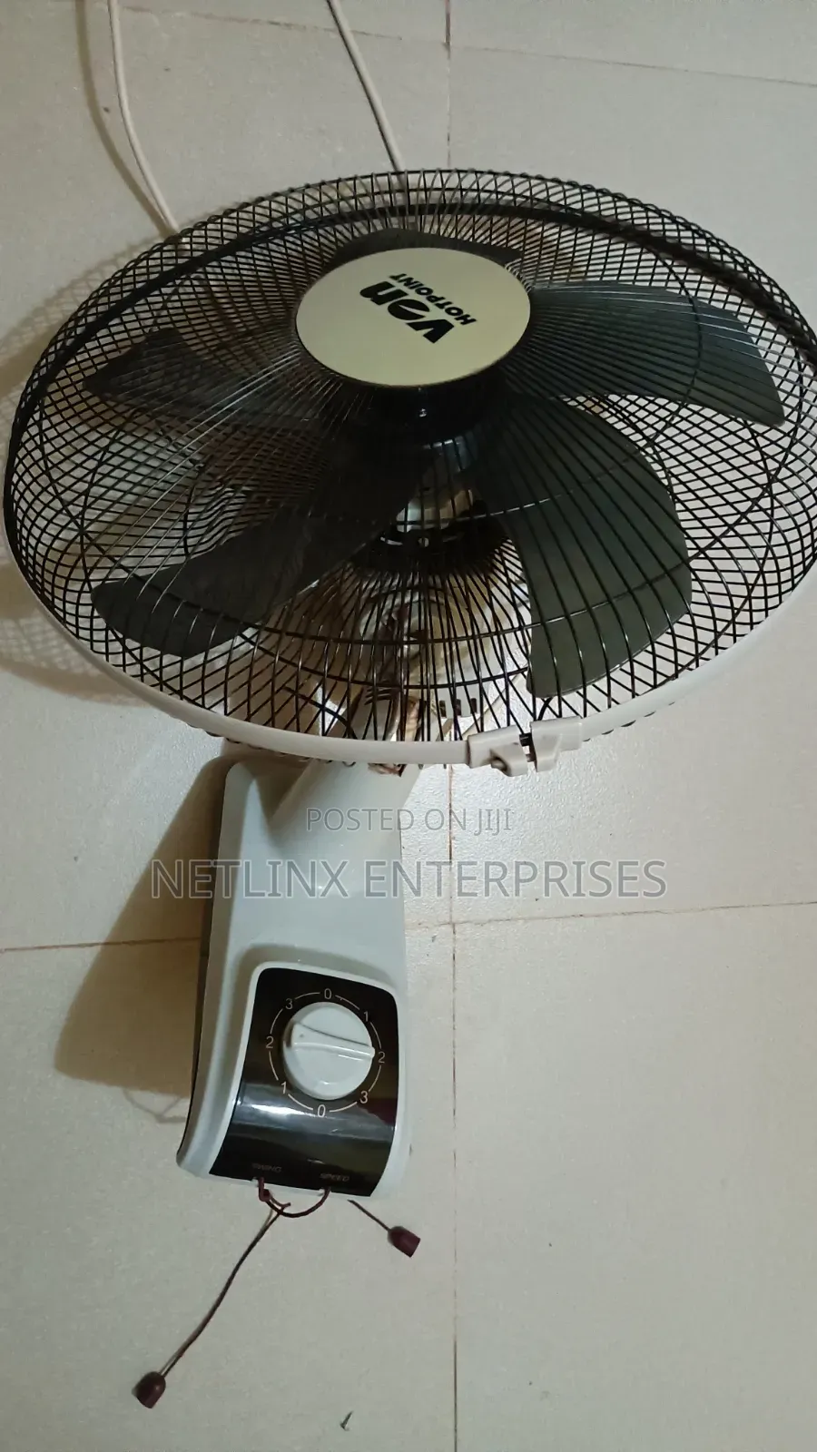 Von Hotpoint Wall Mounted Fan 16