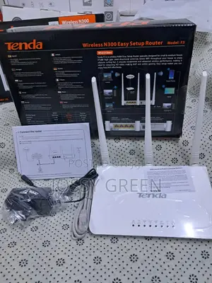 Tenda F3 Stable 300mbps Wireless Internet Router