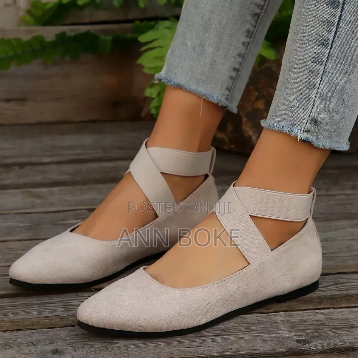 Strapped Ballet Doll Shoes Amazing Quality Material (Suede
